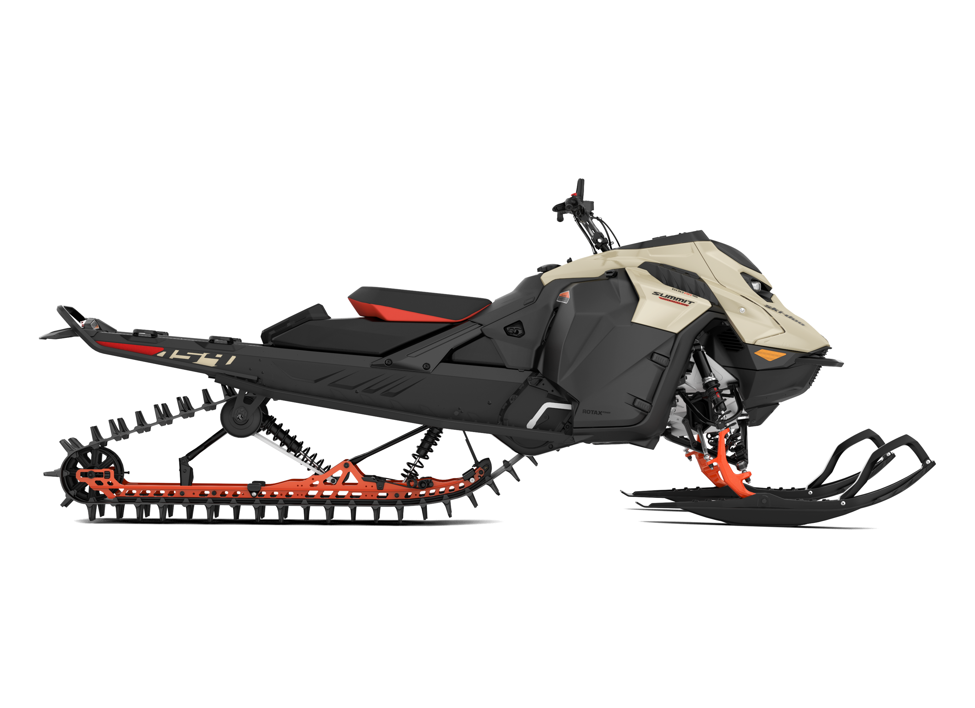 Ski-Doo MY27 Summit Adrenaline 600RR E-TEC 154 2.5in 64mm 4.5 in. Digital Displa