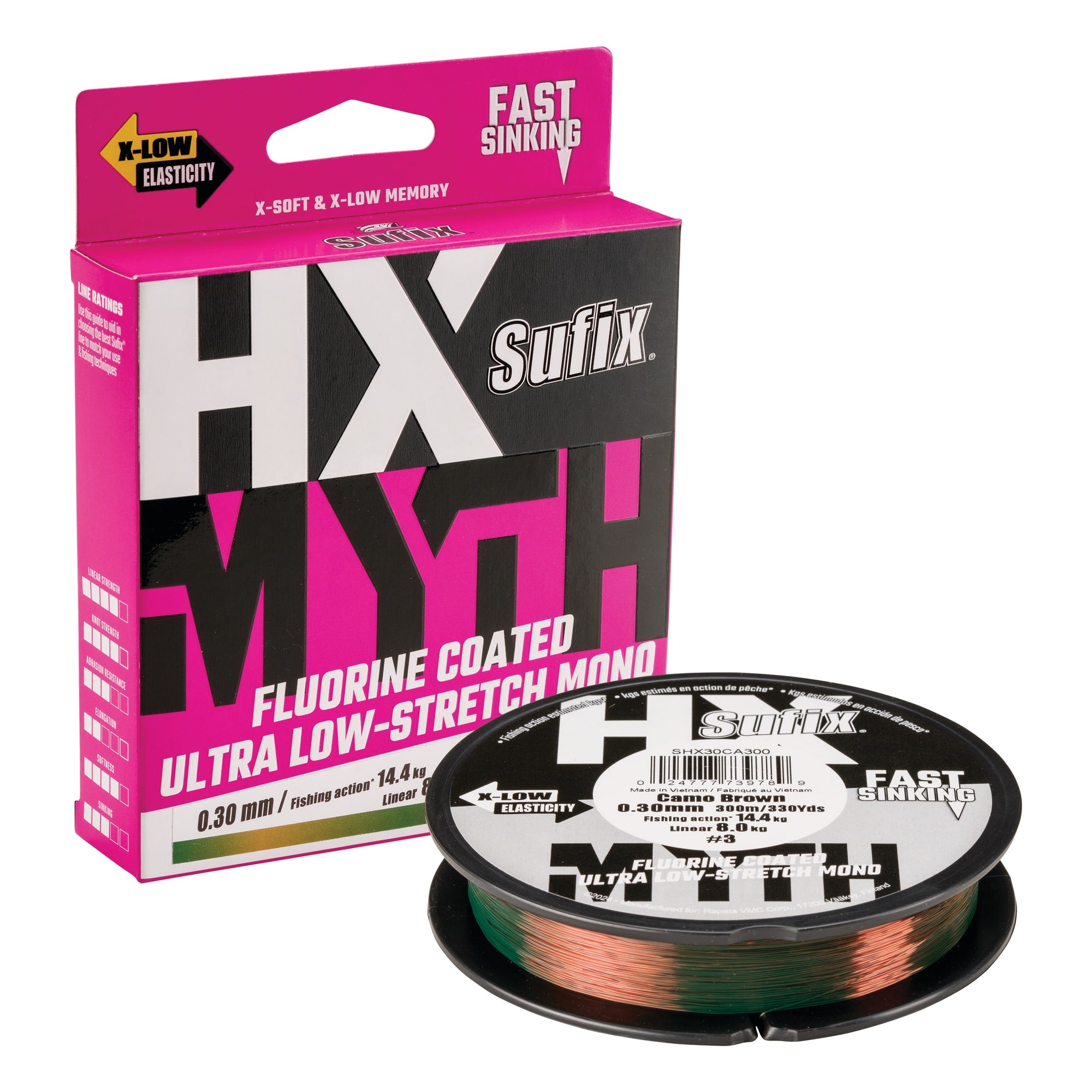 Sufix Camo Brown 0,25 mm 6,7 kg | KoneMuonio