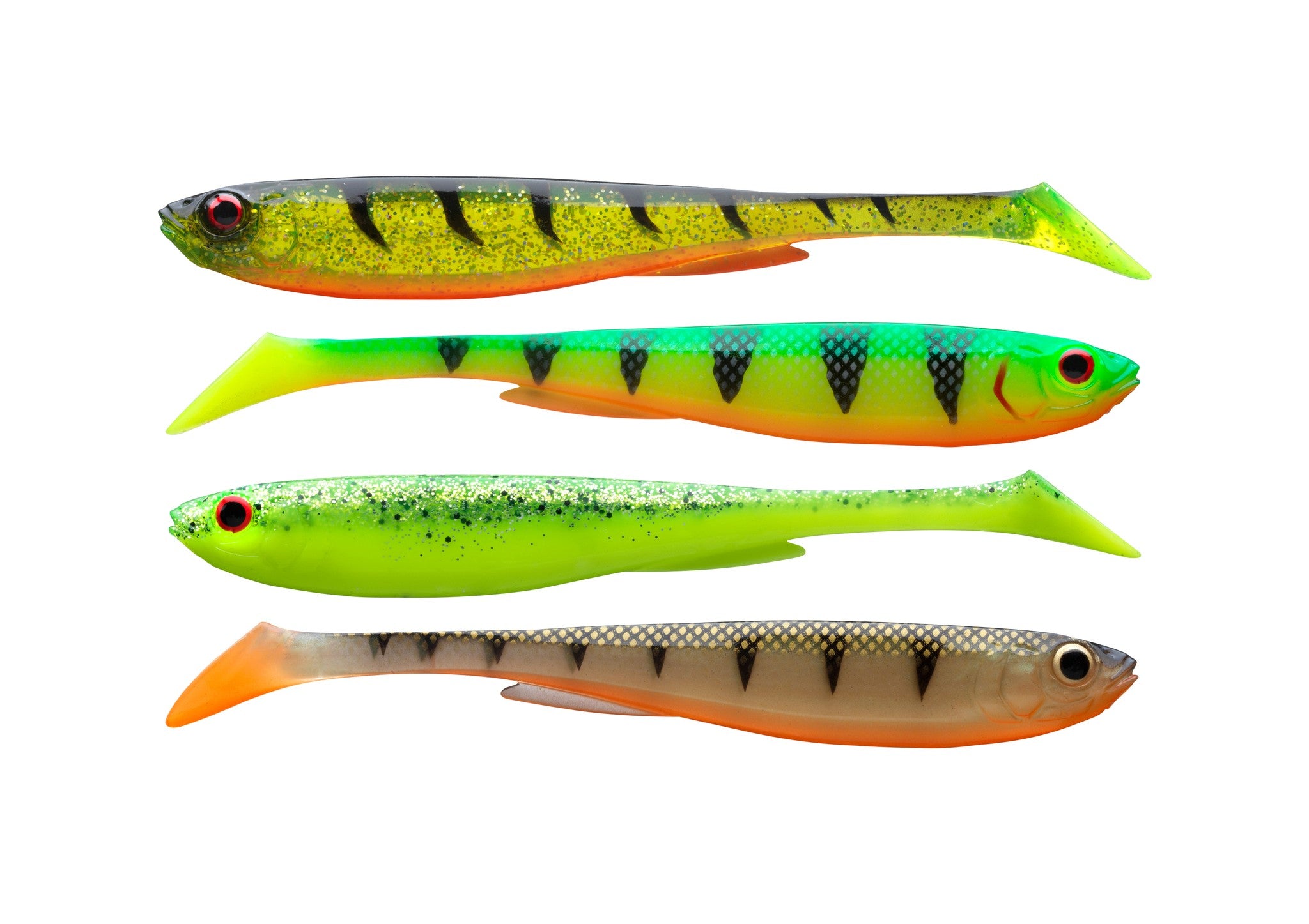 PX SLIM SHAD Y 7,5CM FLASH SET