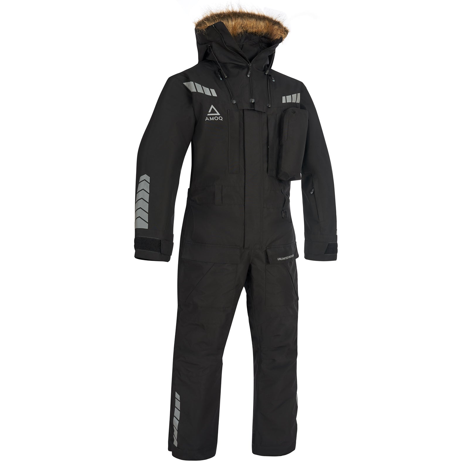 AMOQ Arctic Haalari Vuorellinen Musta