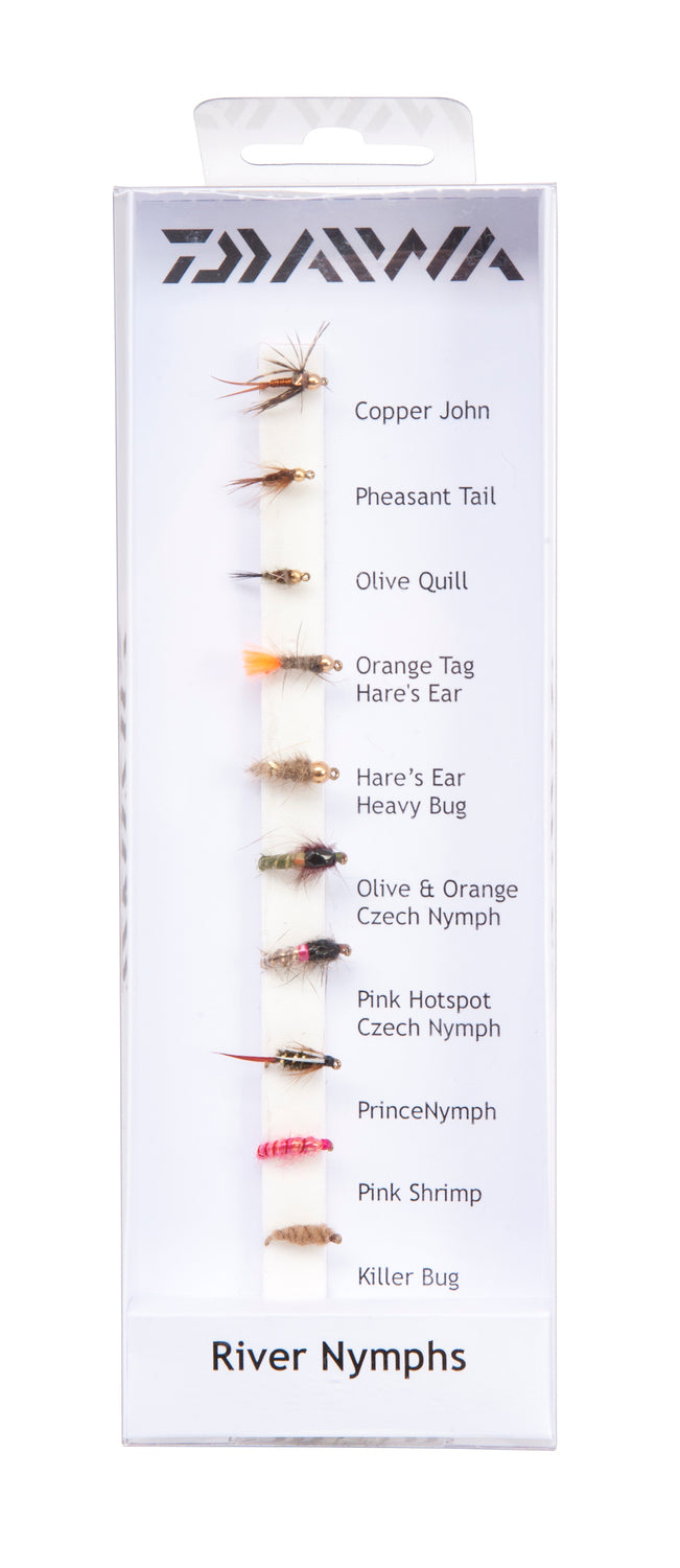 RIVER DRIES X 10 FLIES