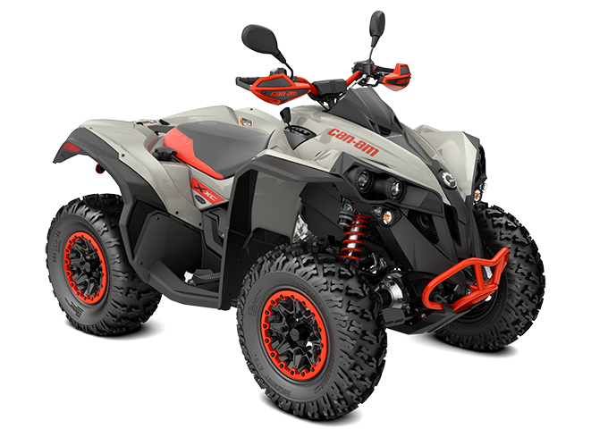 Can-Am REC-SPORT Renegade X XC T 1000 Chalk Gray & Can-Am Red T3b