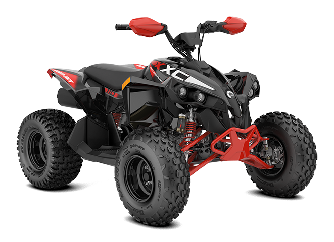 Can-Am Youth Renegade X XC 110 EFI Black & Legion Red INT