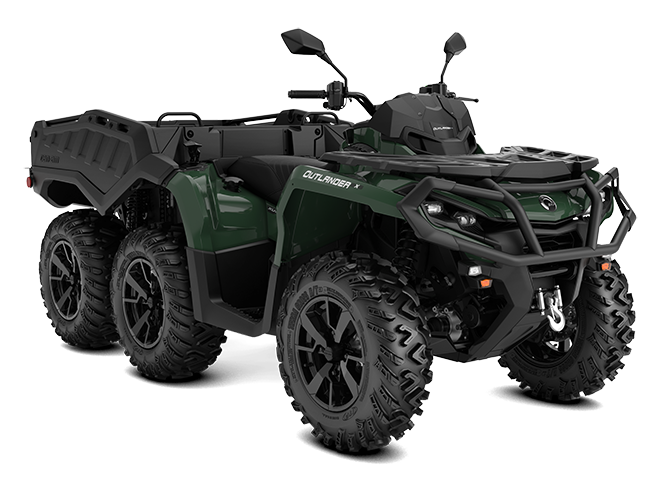 Can-Am Outlander 6X6 XU+ T - Side Wall 650 Tundra Green T2b - 60km/h