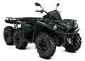 Can-Am 6x6  Outlander 6X6 XU+ T - Flat Bed 450 Tundra Green T3b - 60km/h
