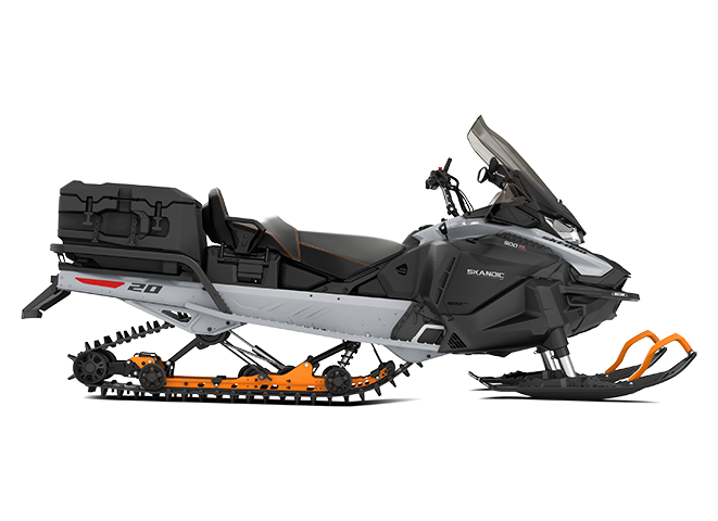 Ski-Doo UTILITY Skandic SPORT 154"/1.25" Utility WT 600 EFI Electric Start   Bla