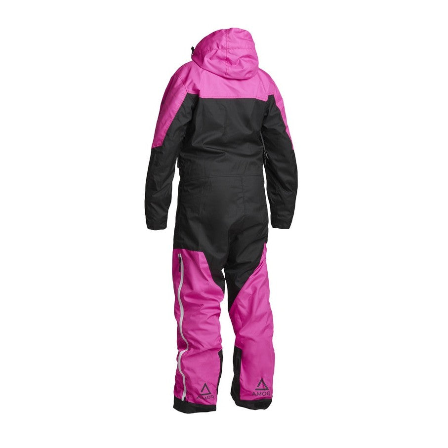 Amoq Void lasten monosuit pinkki/musta, takaa
