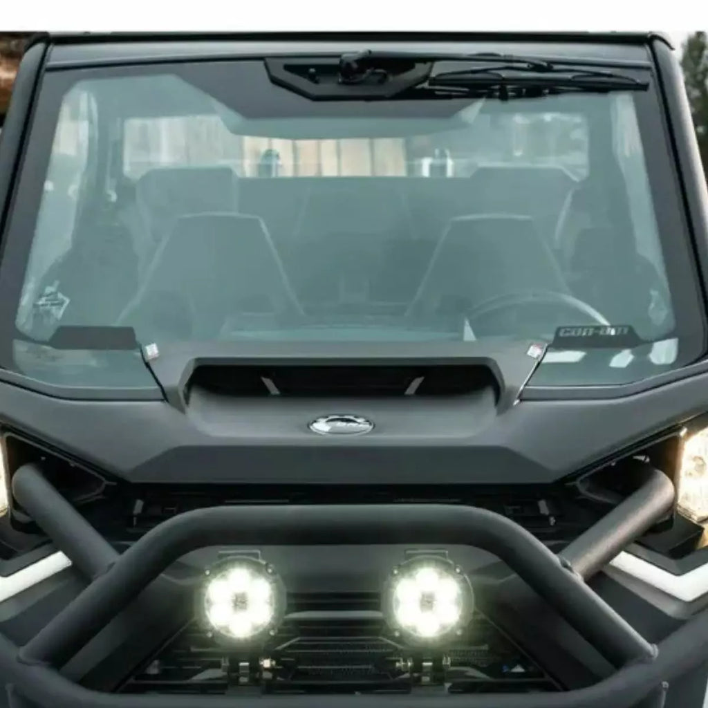GLASS WINDSHIELD WITH WIPER ASSEMBLY