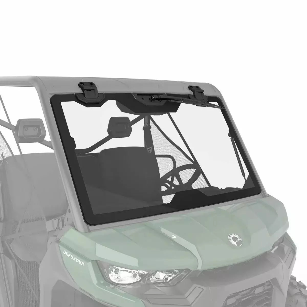 FLIP WINDSHIELD WITH WIPER