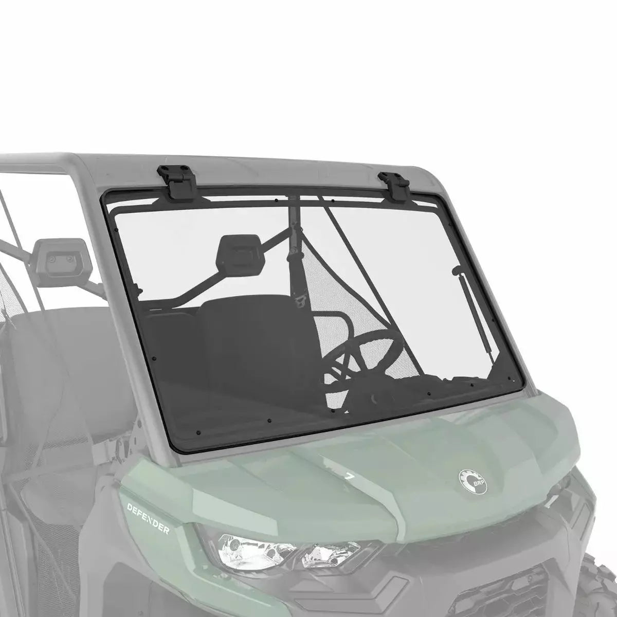 FLIP PLASTIC WINDSHIELD HARDCOATED ASSY