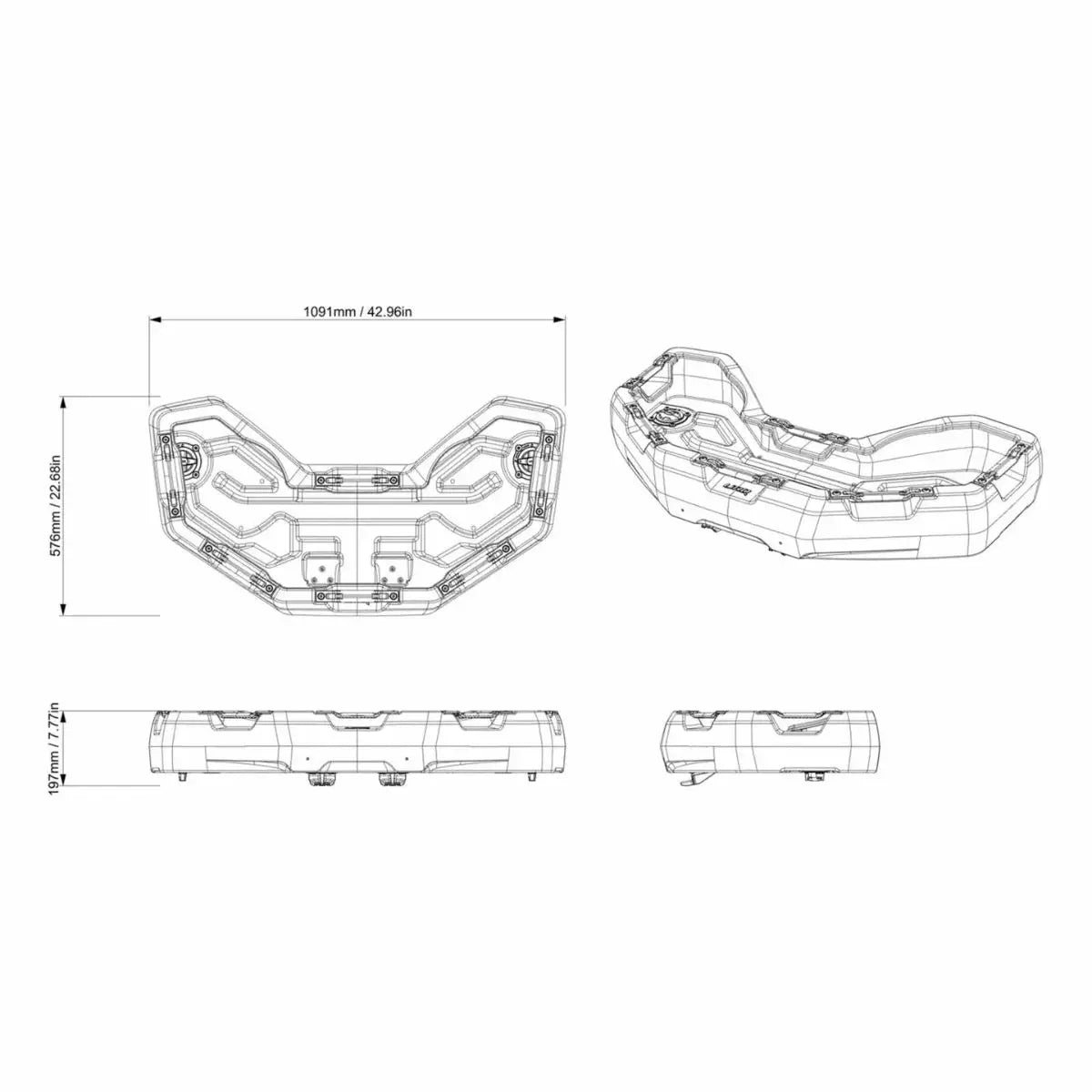 BASKET_RACK KIT LINQ G3L