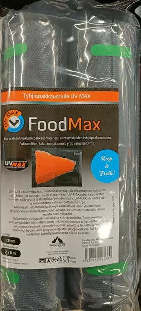 FoodMax UV-MAX pakkausrulla 28cm x 5m / 2rl