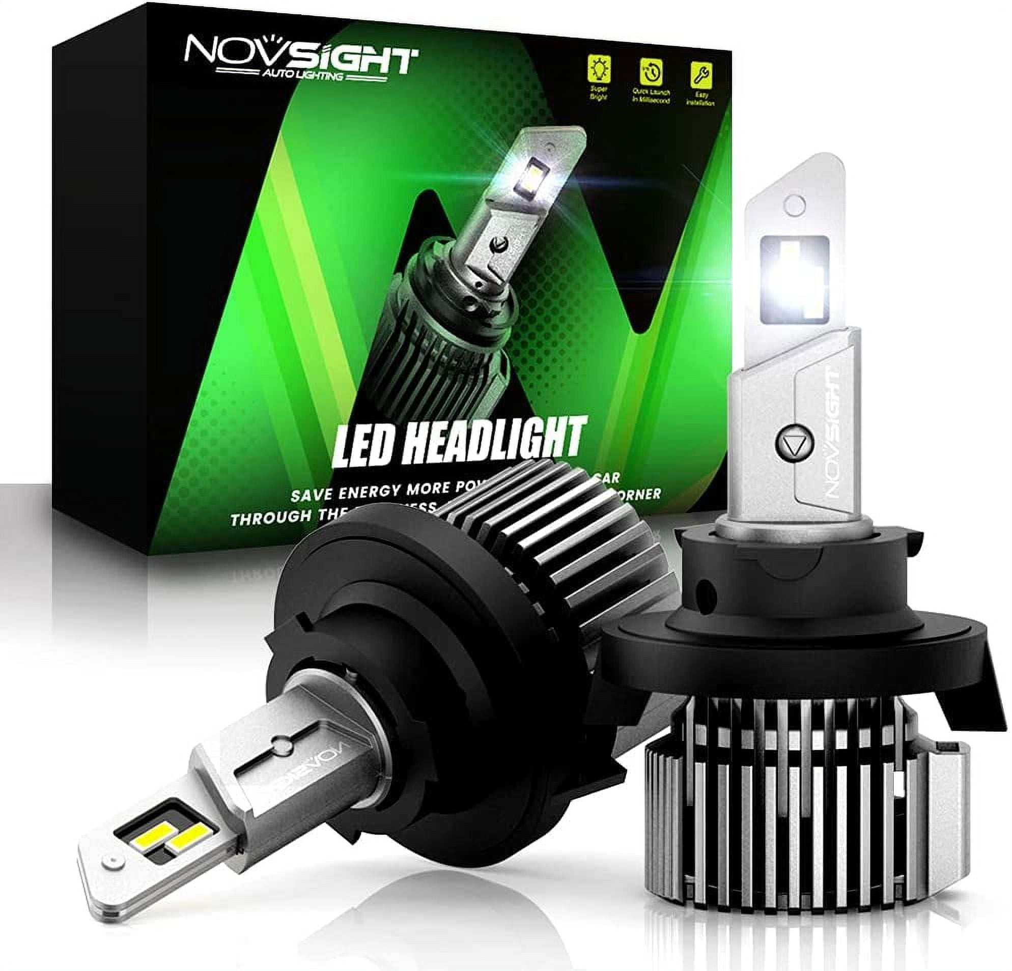 NOVSIGHT 100W LED SRJ H13