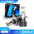NOVSIGHT 100W LED SRJ H4
