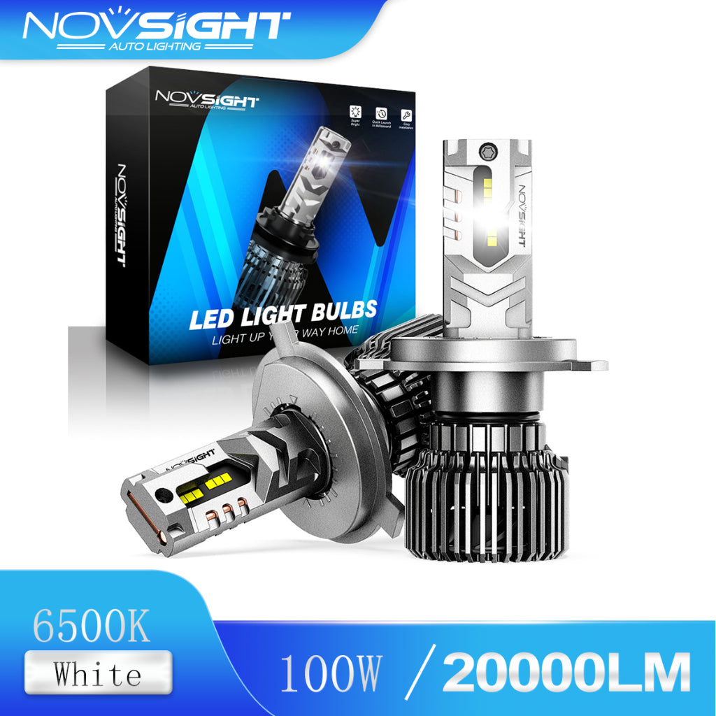 NOVSIGHT 100W LED SRJ H4