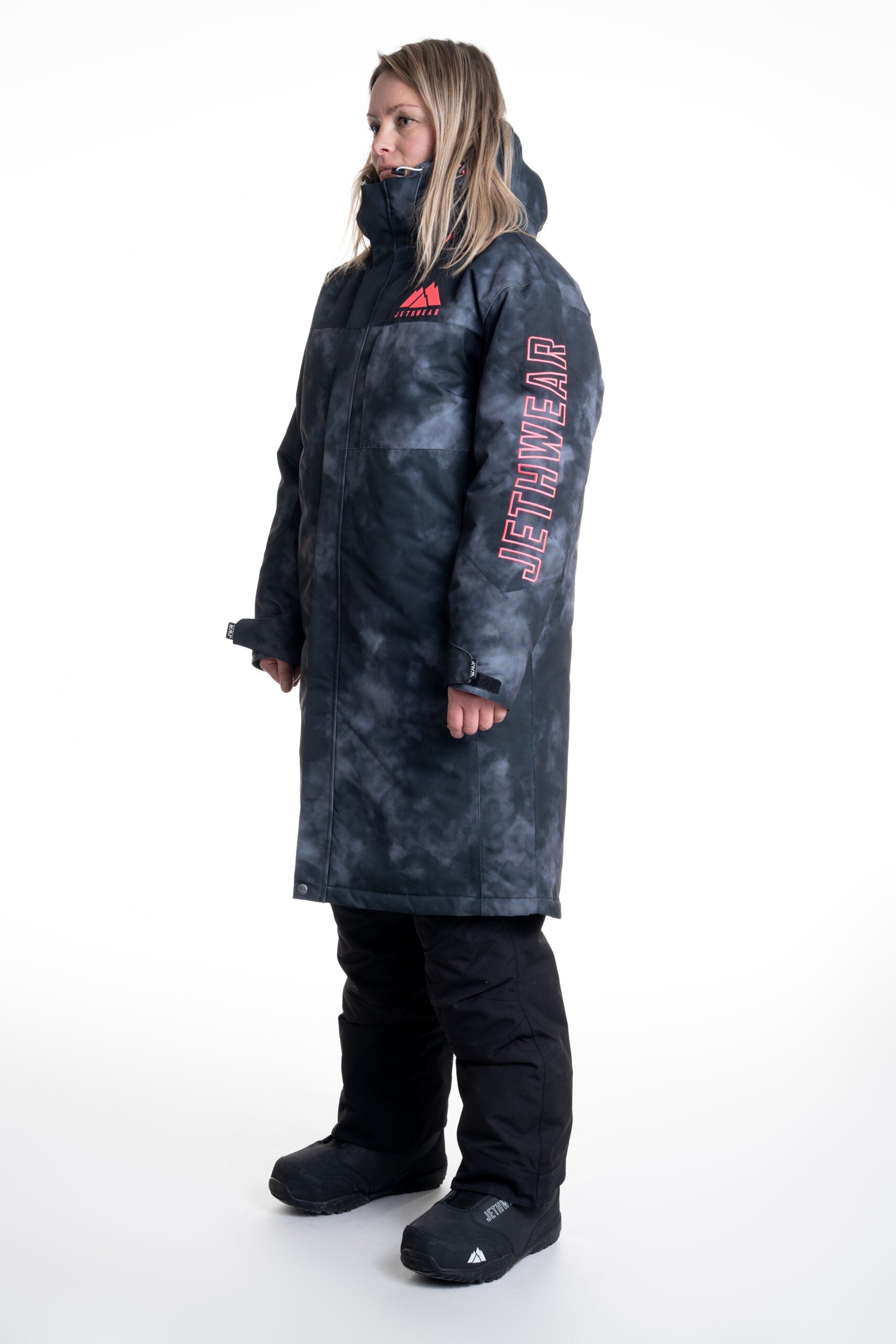 JETHWEAR Pit Coat Dark Tiedye