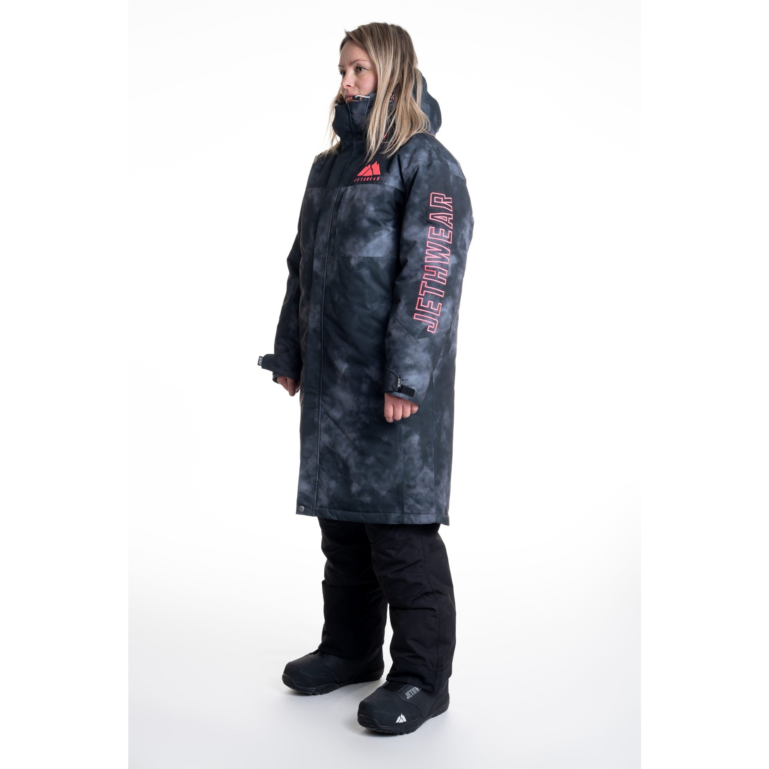 JETHWEAR Pit Coat Dark Tiedye
