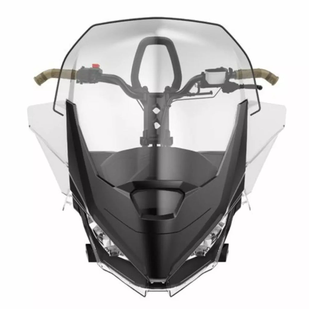 EXTRA HIGH WINDSHIELD W. DEFLECTORS