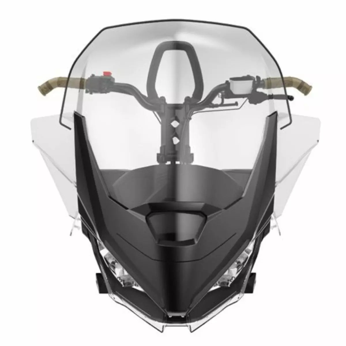 EXTRA HIGH WINDSHIELD W. DEFLECTORS