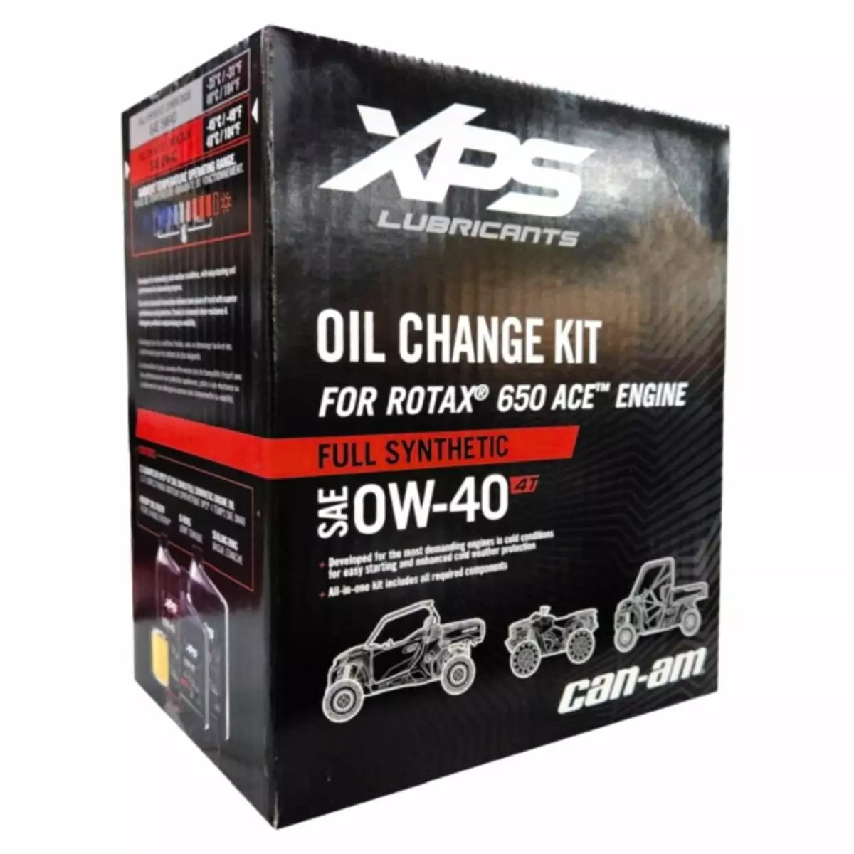CAN-AM OIL CHANGE KIT 0W40 ACE 650CC, EU